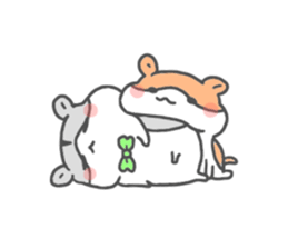 hamster twins sticker #14987284