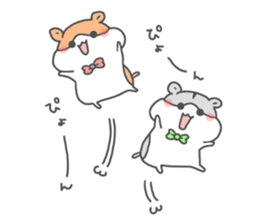 hamster twins sticker #14987297