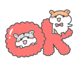 hamster twins sticker #14987300
