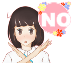 Girl * Daily sticker #14987701