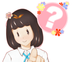 Girl * Daily sticker #14987702