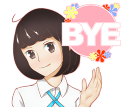 Girl * Daily sticker #14987725