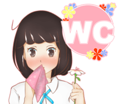 Girl * Daily sticker #14987726