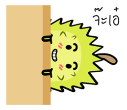 Durian cha cha cha sticker #14987774