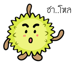 Durian cha cha cha sticker #14987775