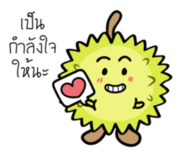 Durian cha cha cha sticker #14987777