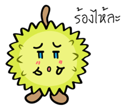 Durian cha cha cha sticker #14987789