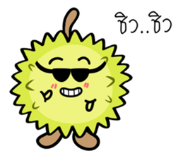 Durian cha cha cha sticker #14987793