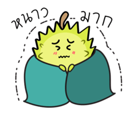 Durian cha cha cha sticker #14987795
