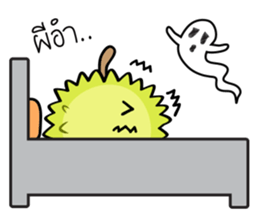 Durian cha cha cha sticker #14987801