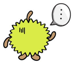 Durian cha cha cha sticker #14987805