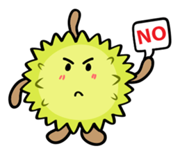 Durian cha cha cha sticker #14987812