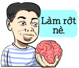 Teoteo Vietnamese Boy sticker #14988003