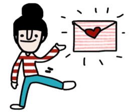 Patty ( Let's enjoy Valentine's day) TH sticker #14988162