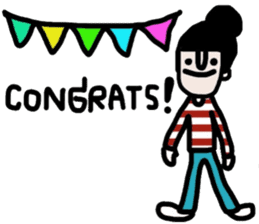 Patty ( Let's enjoy Valentine's day) TH sticker #14988165