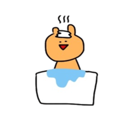 hello,KUMAsan sticker #14989084