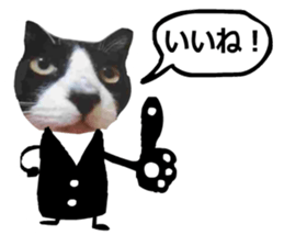 sticker japan cat&gin Photo version 8 sticker #14989358