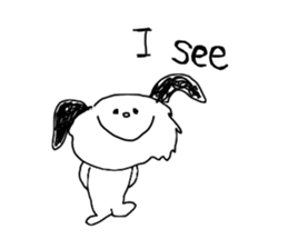 Pamela and John with the dog named Riley sticker #14989897