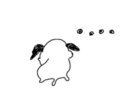 Pamela and John with the dog named Riley sticker #14989911