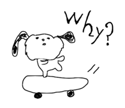 Pamela and John with the dog named Riley sticker #14989926