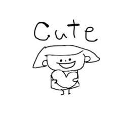 Pamela and John with the dog named Riley sticker #14989927