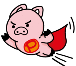 Tiger King & Chume Pig sticker #14990406