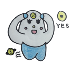 Music creatures CD-kun sticker #14991517