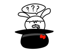 magic rabbit~ sticker #14991519