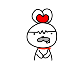 magic rabbit~ sticker #14991529