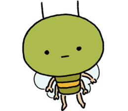 fat insect sticker #14992135