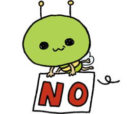 fat insect sticker #14992137