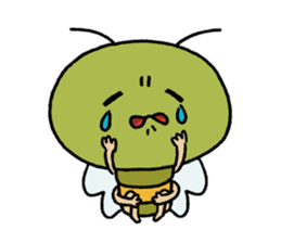 fat insect sticker #14992140