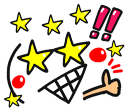 [Chinese] happy reaction. sticker #14992295