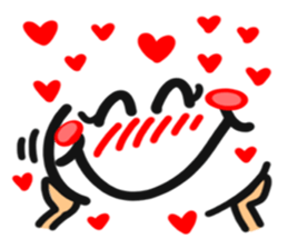 [Chinese] happy reaction. sticker #14992313