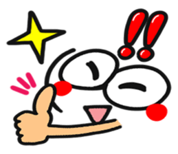 [Chinese] happy reaction. sticker #14992325