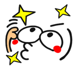 [Chinese] happy reaction. sticker #14992337