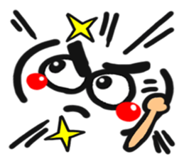 [Chinese] happy reaction. sticker #14992357