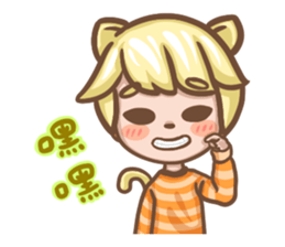 Cats brothers on earth sticker #14992589