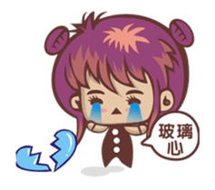 Big head doll two groups2 sticker #14993439