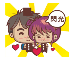 Big head doll two groups2 sticker #14993449