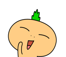 carrot big sticker #14994275