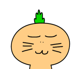 carrot big sticker #14994284