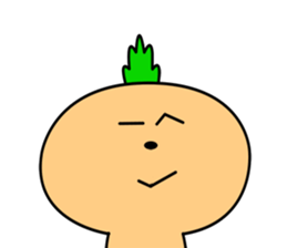 carrot big sticker #14994286