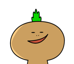 carrot big sticker #14994288