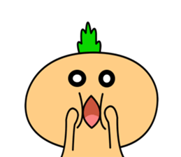 carrot big sticker #14994291