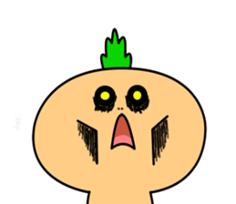 carrot big sticker #14994297