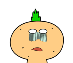 carrot big sticker #14994304