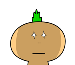 carrot big sticker #14994305