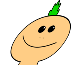 carrot big sticker #14994307