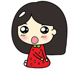 Strawberry1 sticker #14995346